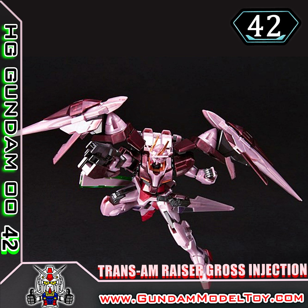 HG00 1/144 TRANS-AM RAISER GROSS INJECTION VER. ทรานส์ แอม ไรเซอร์ กรอส อินเจ็คชั่น เวอร์ชั่น