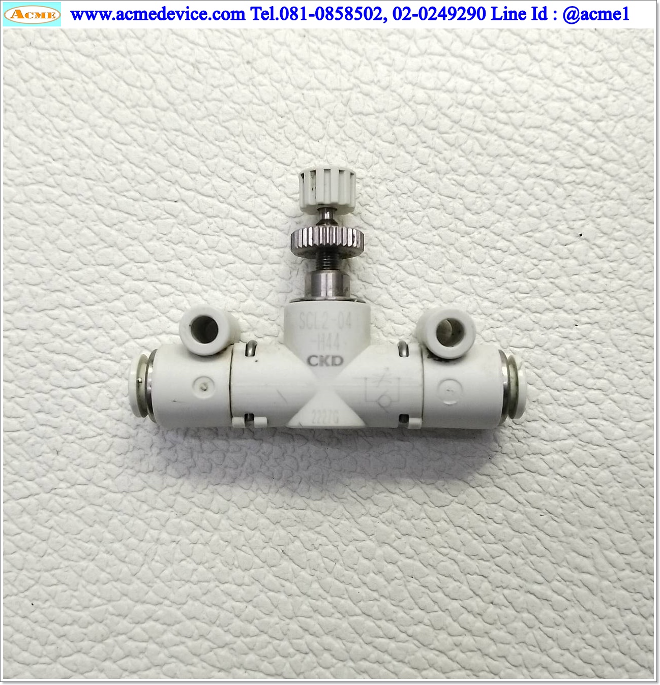 Speed Control CKD รุ่น SCL2-04-H44, สายลม 4 มม.