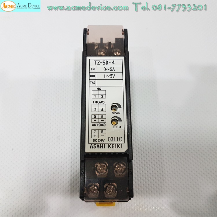 Transducer Amplifier ASAHI KEIKl รุ่น TZ-5D-4 (มือสอง)