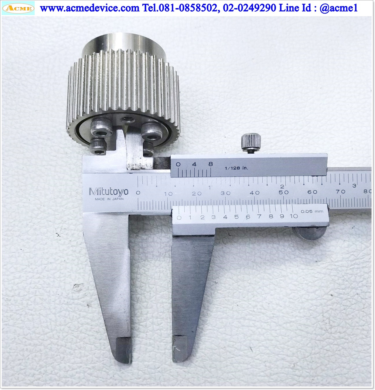 แกนสำเร็จรูป Ball Screw Toyo รุ่น GTH8-L20-550-K , ขนาด 80 x 810 mm., แกนโต 15 mm, Stroke 550 mm., Pit 20 mm.