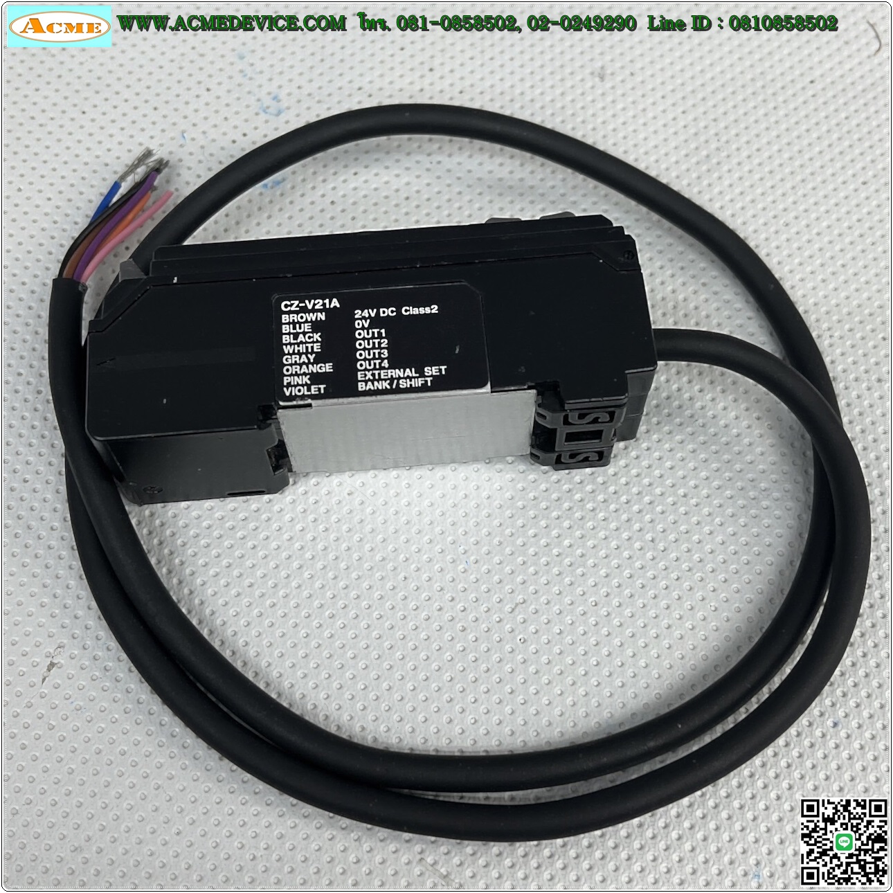 Digital RGB Sensor Keyence รุ่น CZ-V21A, NPN, ยูนิตหลัก