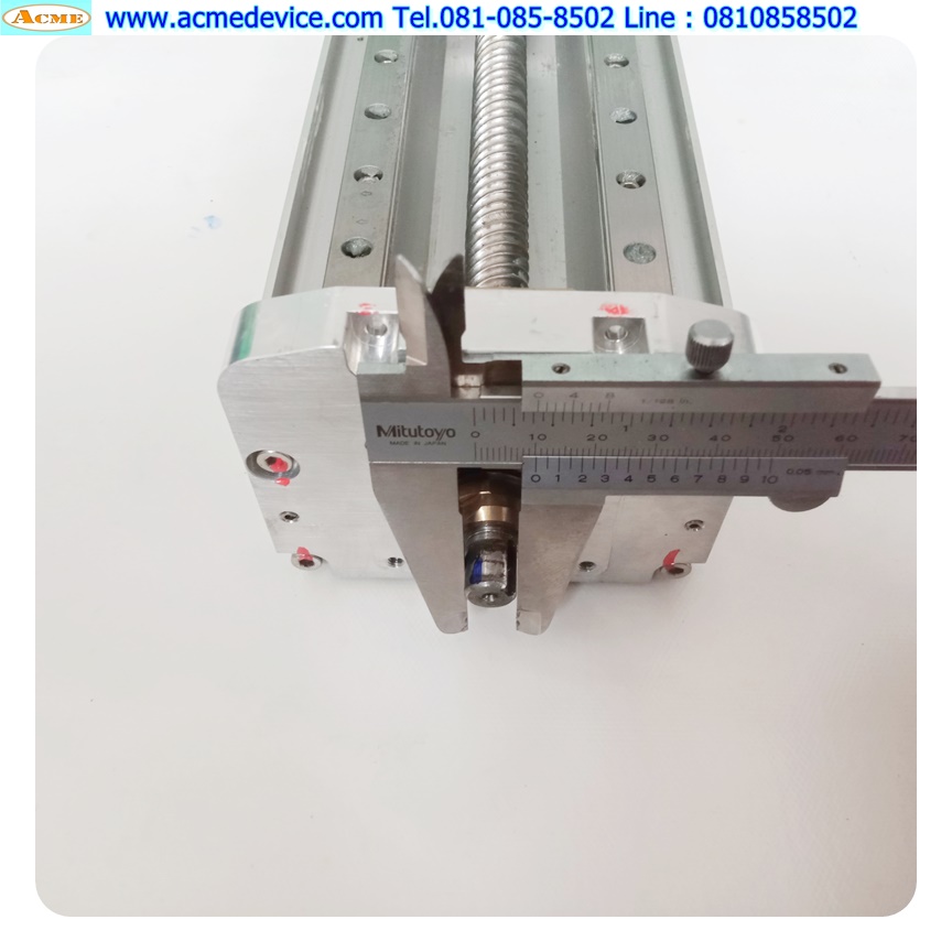 แกนสำเร็จรูป Ball Screw ขนาด 110 mm. x 630 mm., Stroke 405 mm., Pit 16 mm. + Linear 540 mm.