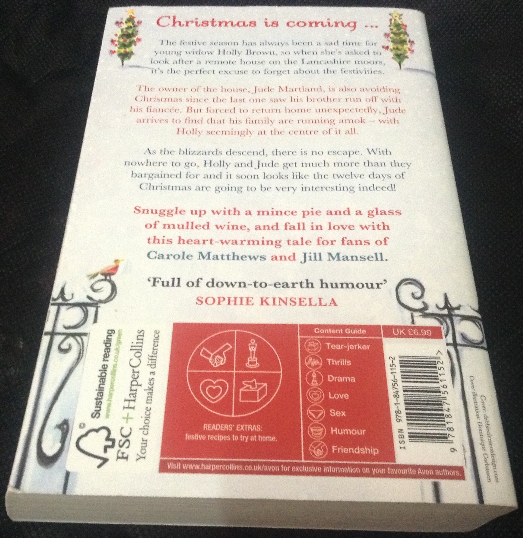 Twelve Days of Christmas by Trisha Ashley ราคา 250