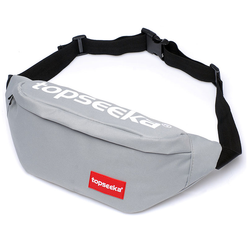กระเป๋าคาดอก กระเป๋าคาดเอว topseeka | TCB006 grey