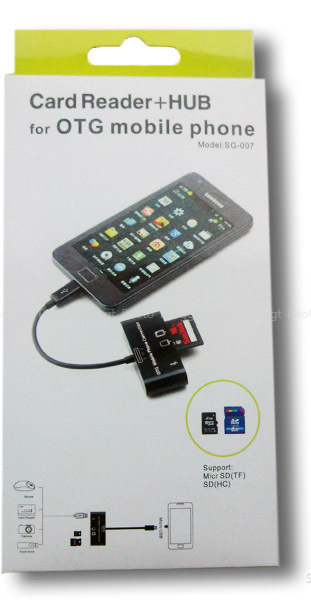 MICRO-USB OTG MOBILE CARD READER