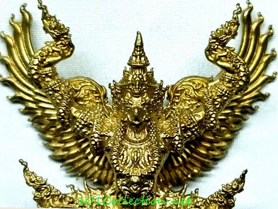 พญาครุฑ รุ่น มหาอำนาจ ร่วมสร้างศาลา 100 ปี หลวงพ่อพัฒน์ วัดห้วยด้วน นครสวรรค์ ปี ๒๕๖๓ เนื้อระฆังยิงทราย ตอกโค๊ด ๗๙๔