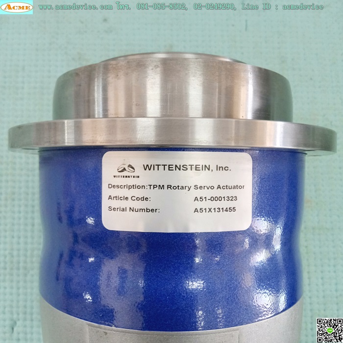 Servo Driver Lenze รุ่น E94P020S1NEX525 + E94ZATB02 & TPM Rotary Servo Actuator รุ่น A51-0001323