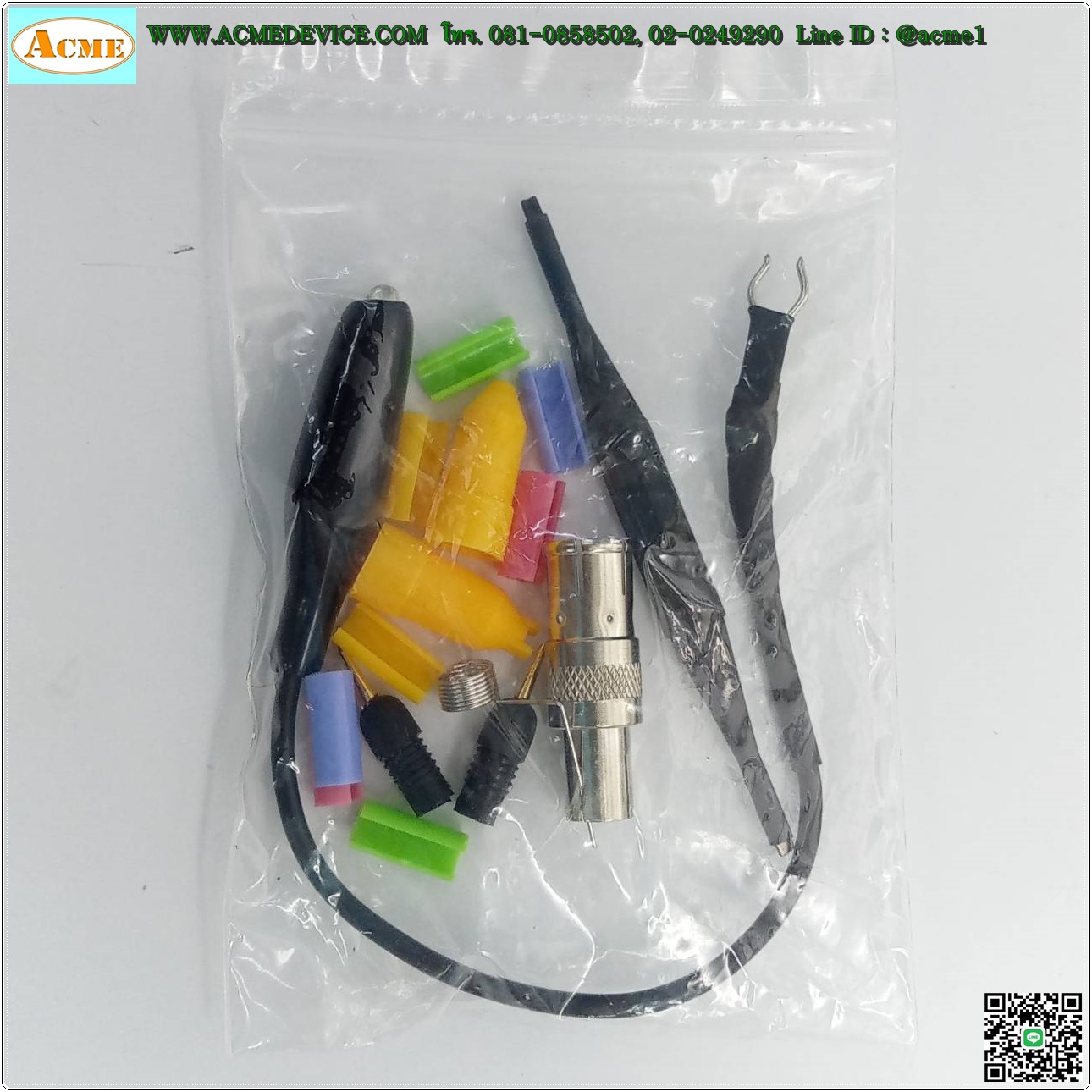 Probe keysight รุ่น N2843A, Passive Type, 500MHz, 10:1, 300V RMS, (อุปกรณ์ตามรูป)