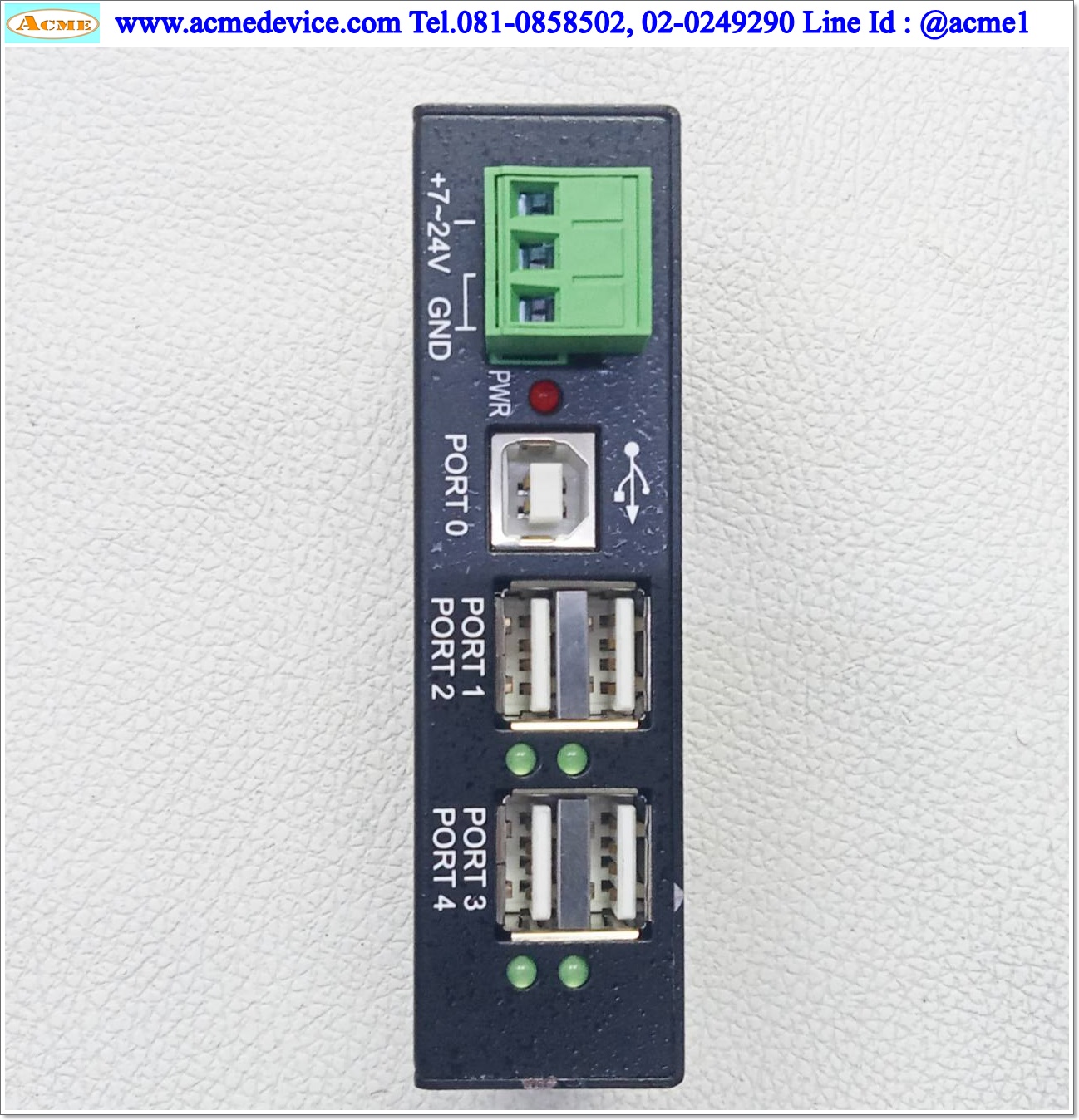 Hub USB Coolgear รุ่น USBG-4u2ml, 4 Port