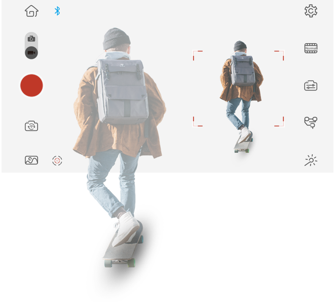 ไม้กันสั่นสำหรับมือถือ Zhiyun Smooth 4 3-Axis Handheld Gimbal Stabilizer