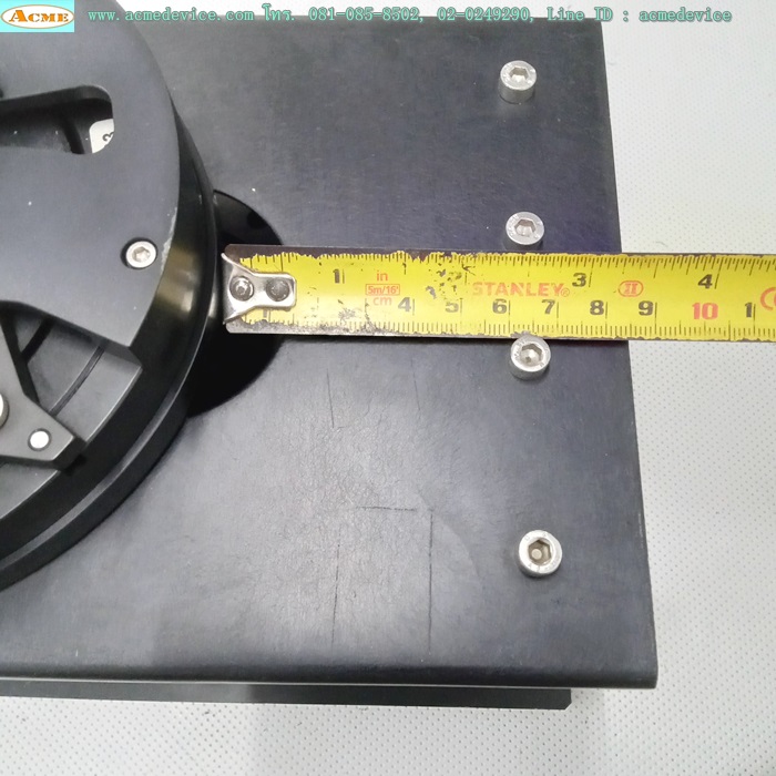 Linear Ball Slide XYA ??? รุ่น ???, ขนาด 150 x 250 x 90 mm, Stroke แกน Y 60 mm, Stroke แกน X 50 mm+ Rotary หมุน 360 องศา + นิวเมติกเบรค