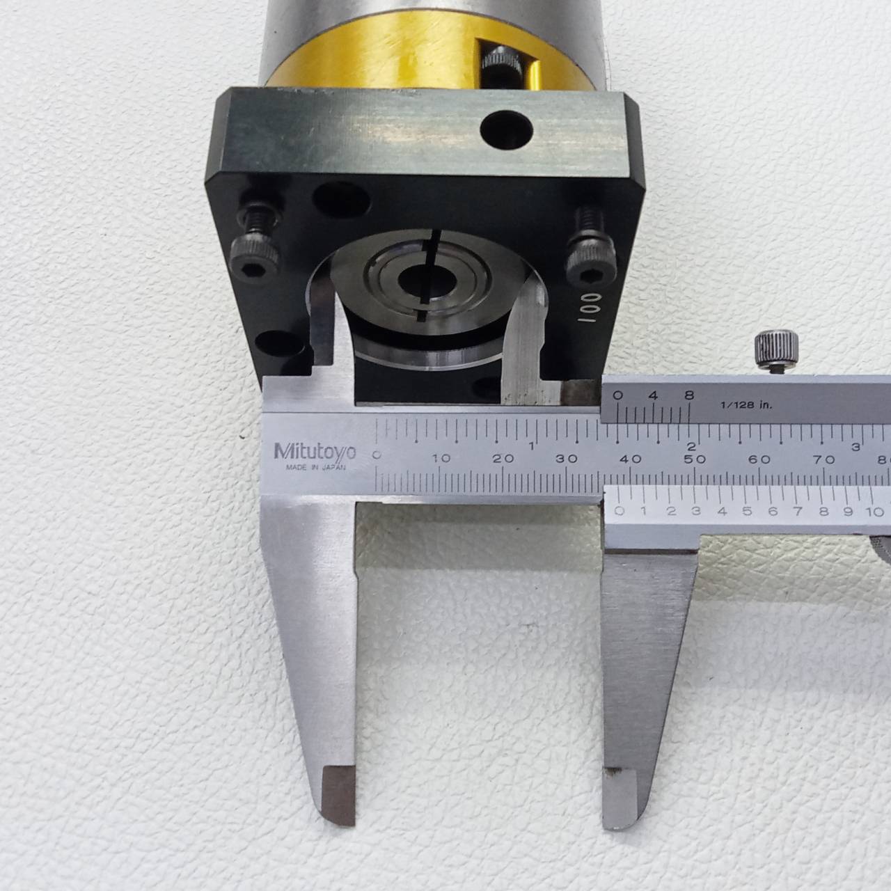 Gear Head Parker รุ่น PV23FE-050, Ratio 50:1, เข้า 9.5mm, ออก 9.5mm, (for Stepping □ 57x57 ∅ 38)