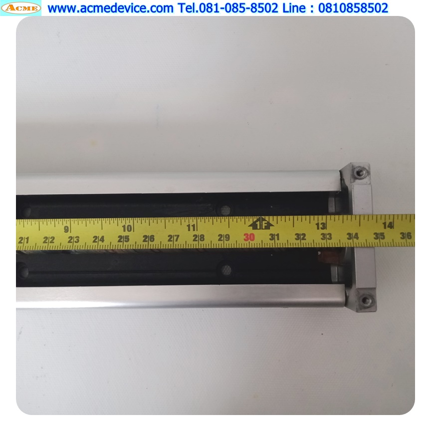 แกนสําเร็จรูป Ball Screw Kuroda รุ่น SG3320B-500H-A6CC-NN, ขนาด 85 mm x 575 mm, Stroke 340 mm, Pit 20 mm, แกนโต 12 mm