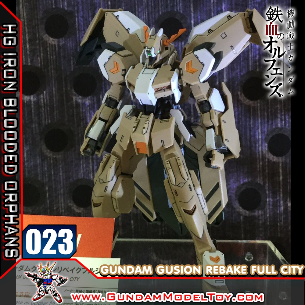 HGIBO 1/144 023 GUNDAM GUSION REBAKE FULL CITY กันดั้ม กูชั่น รีเบค ฟูล ซิตี้