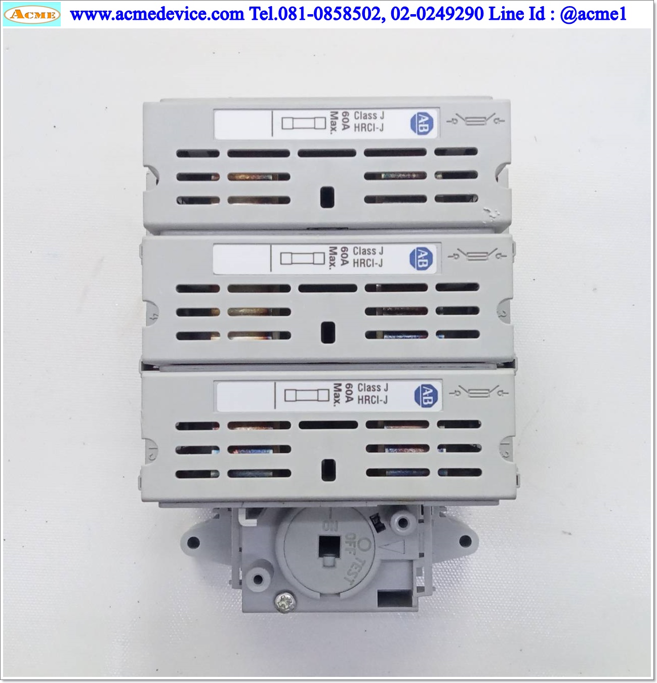 Fused Allen-Bradley รุ่น 194R-J60-1753, 60A