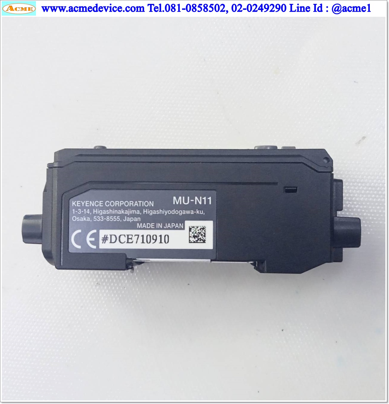 Multi Sensor Controller Keyence รุ่น MU-N11 & Spectrum Sensor Keyence รุ่น LR-W500C, ระยะ 30 to 500 mm., NPN/PNP (ไม่มีฝา)