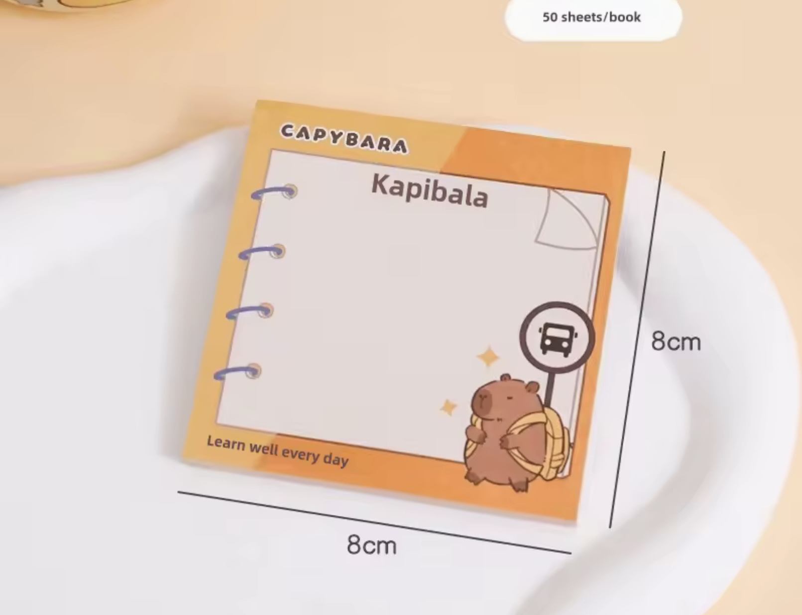 (ของแถม) โพสต์อิท คาปิบาร่า