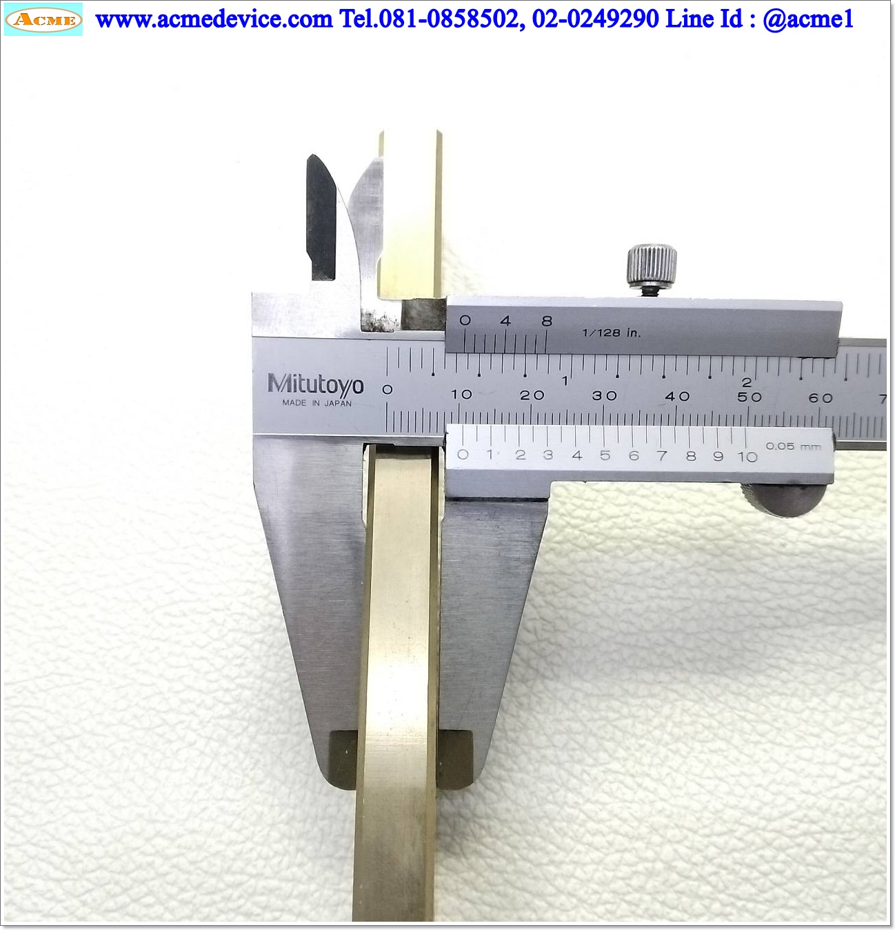 BUS-BAR, ขนาด 30 x 185 x 10 mm., บัสบาร์ทองเหลือง