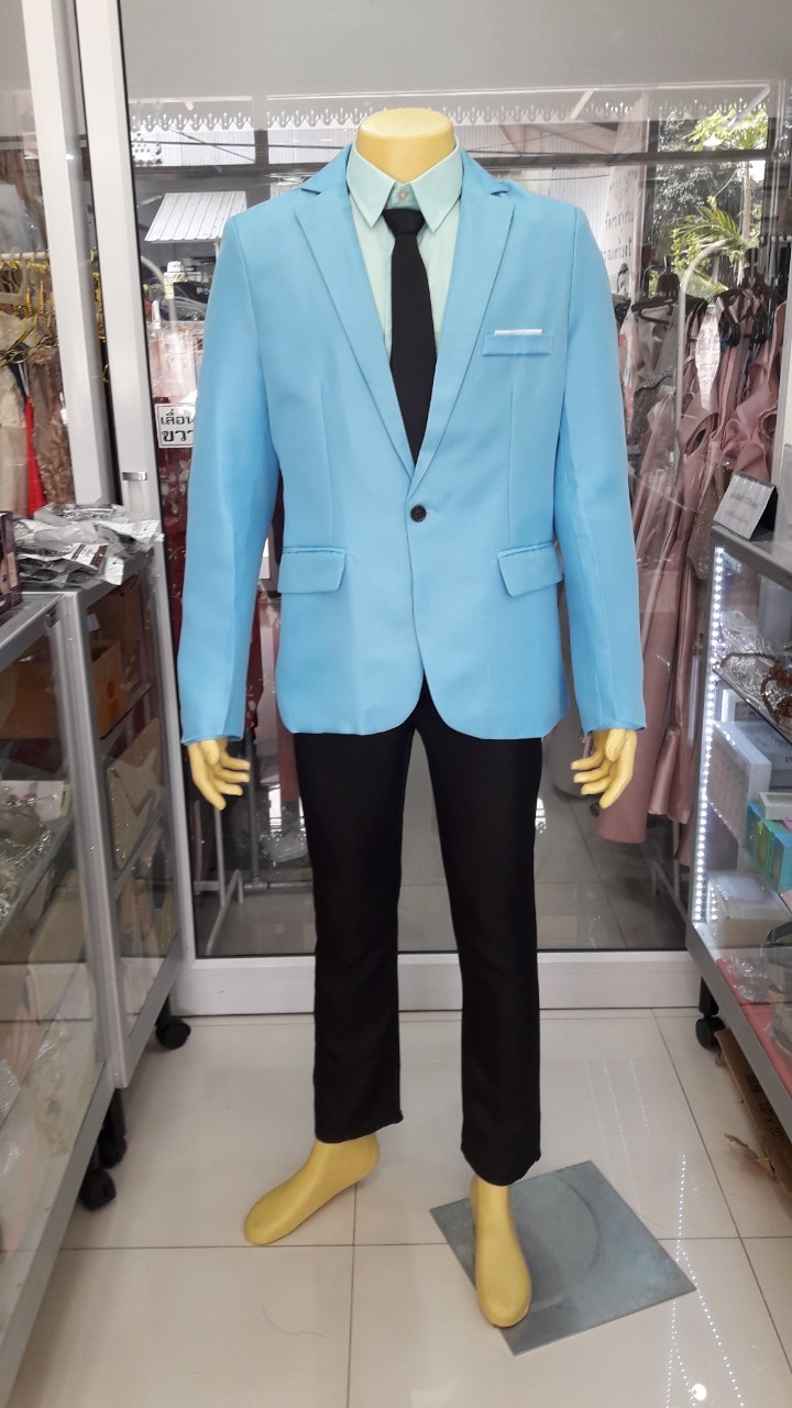 สูทฟ้า (6XL)