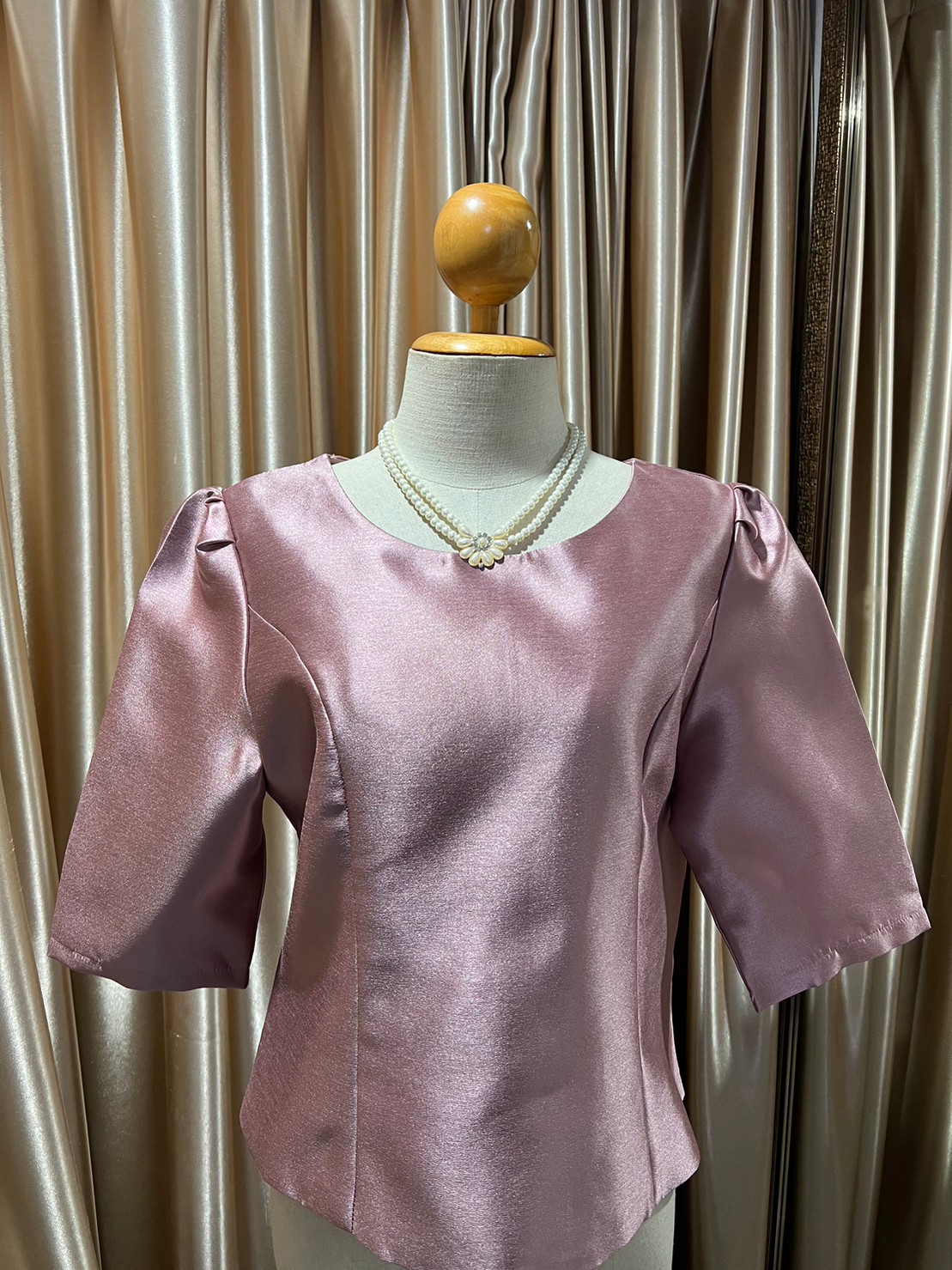 เสื้อไหมญี่ปุ่นเนื้อทรายอัดกาว 38
