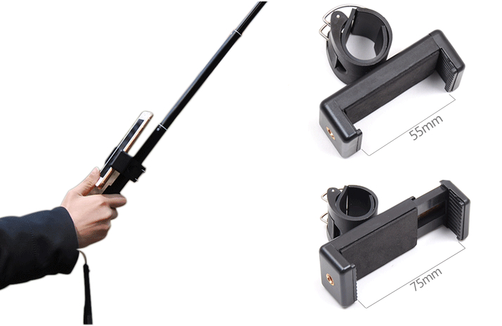 คลิปหนีบมือถือสำหรับต่อกับไม้เซลฟี่หรือ 3way monopod