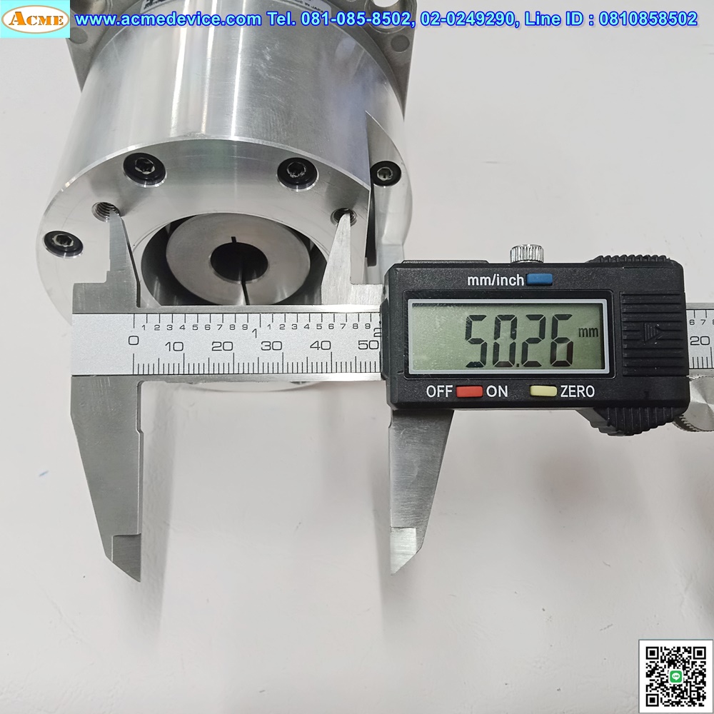 Gear Head Harmonic รุ่น HPG-20A-21-F0EKS-SB, Ratio 21:1, (เข้า 14mm, ออก 24 mm), for 200w, 400w