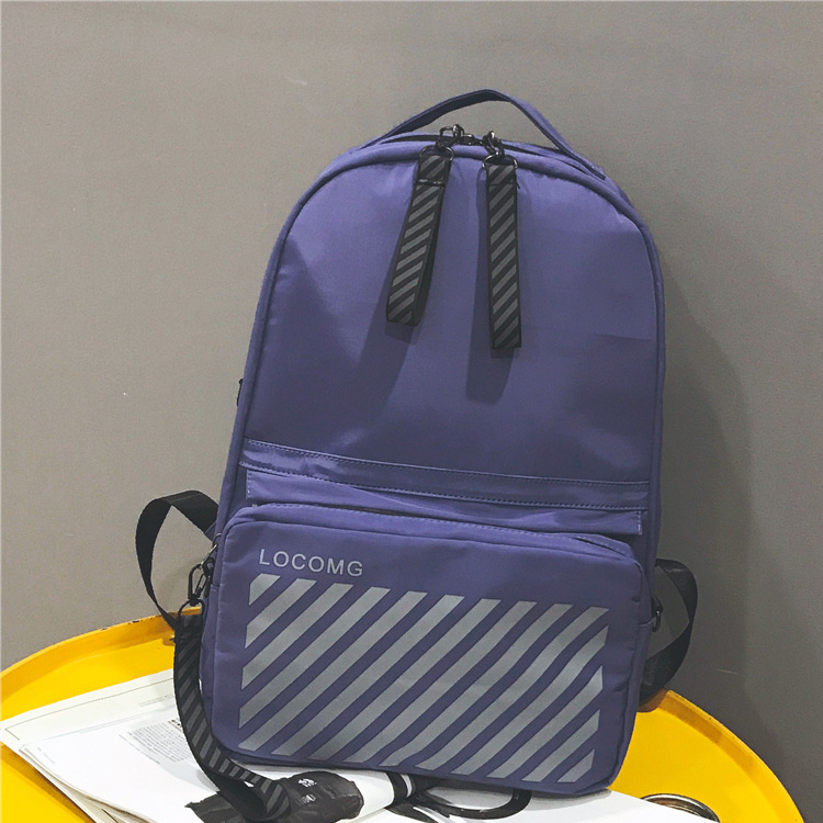 กระเป๋าเป้ 2 in 1 กระเป๋าสะพายข้าง LOCOMG | LOฺB002 blue