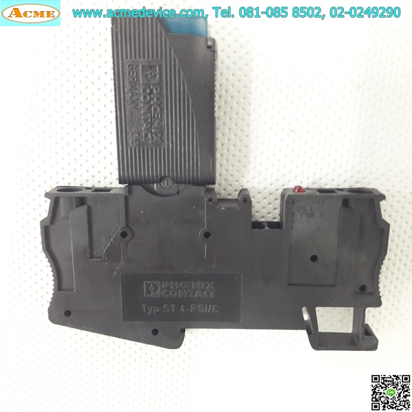 Breaker 1P Phoenix Contact รุ่น TCP-2.0A + Socket ST 4-FSI/C