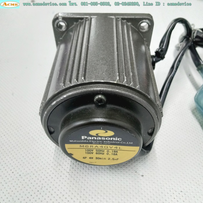 Speed Control Motor Panasonic รุ่น M6RA4GV4L, 4W, 100V