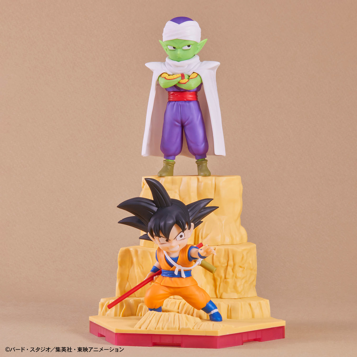 BANDAI DRAGONBALL DAIMA SON GOKU MINI & PICCOLO MINI