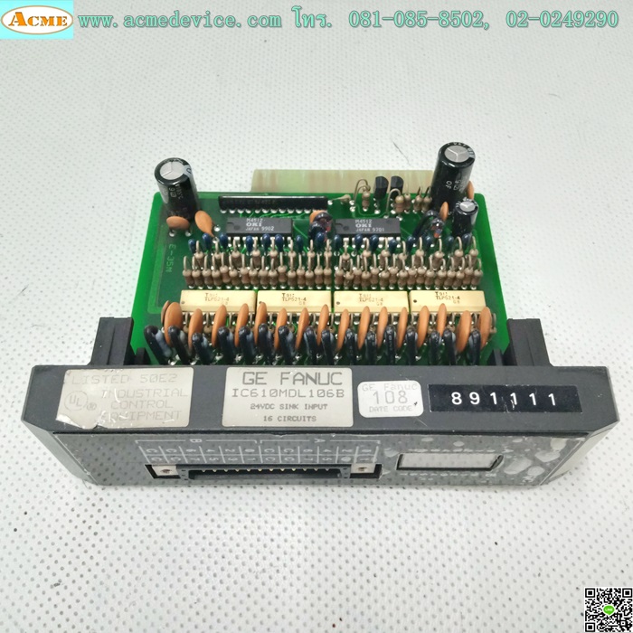 PLC GE FANUC รุ่น IC610MDL106B, 24V