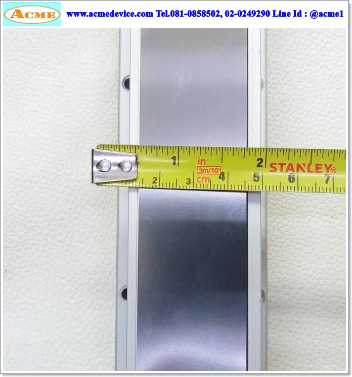 แกนสำเร็จรูป Ball Screw Sunvision รุ่น SGA5-5-500, ขนาด 55 x 710 mm., แกนโต 12 mm., Stroke 500 mm., Pit 5 mm.