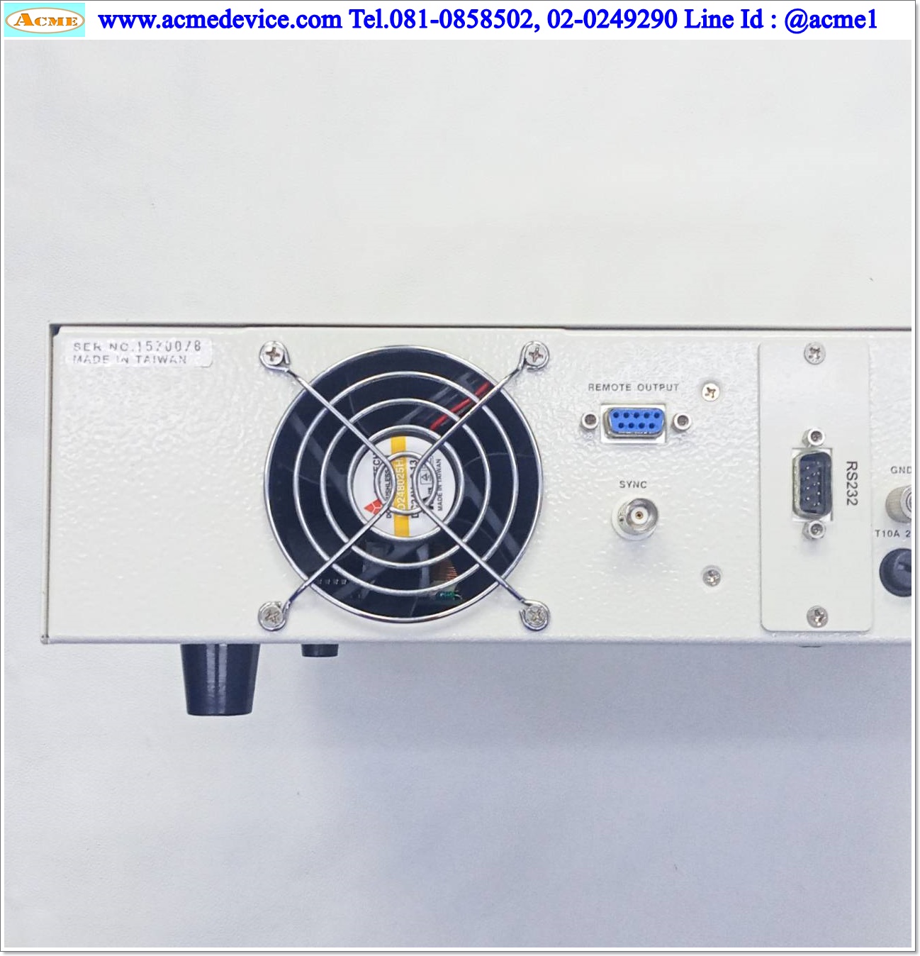 AC Power Supply Extech รุ่น 6605 , 6600 Series, Output 0-150V 4.6A, 0-300V 2.3A, 500VA, Power Input 100V/220V, Programmable AC Power Source