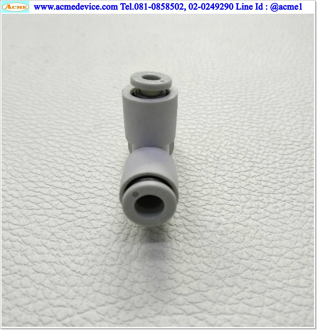 ข้อต่อลม SMC รุ่น KQ2T04-06A, Union T, ข้อต่อลมสามทางแบบตัวที, สายลม 4-6 มม.