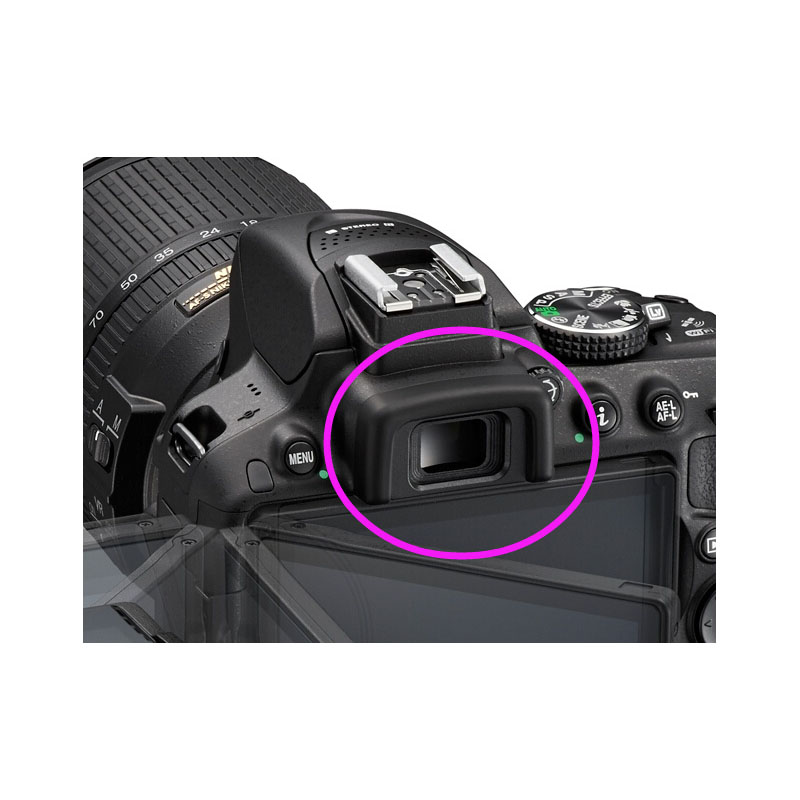 ยางรองตาDK-25 สำหรับ Nikon D5100 D5200 D5300 D3100 D3200 D3300 ราคาถูก