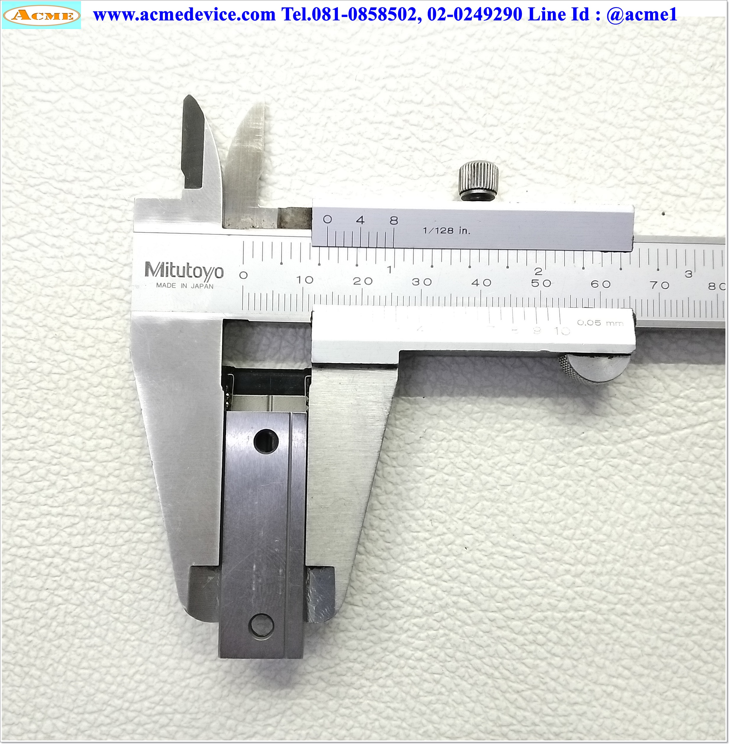 Linear Block and Rail IKO รุ่น LWLF14B, รางสไลด์ขนาด 14 mm. x 40 mm.