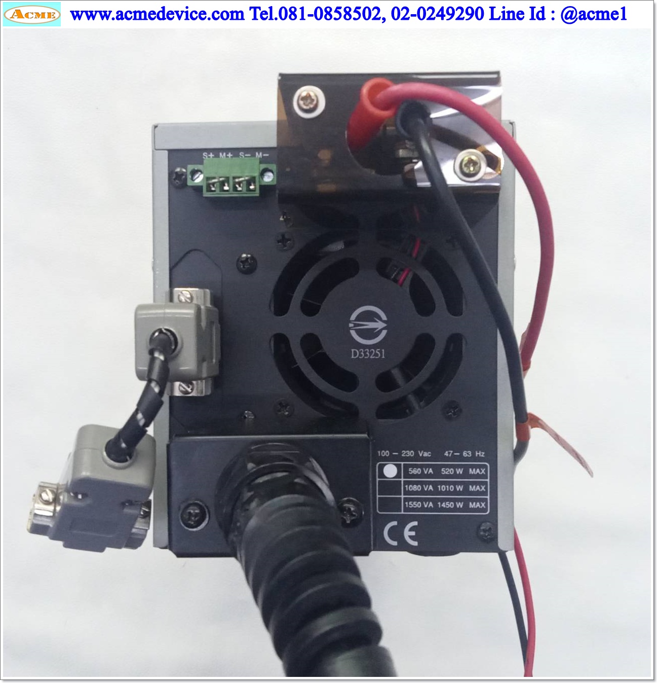 DC Power Supply Instek รุ่น PSH-6006A, Output 0-60V 6A, Power Input 100/220V, Programmable Power Supply