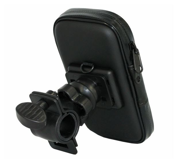 เคสกันน้ำติดรถจักรยานยนต์ สีดำ