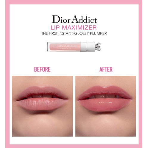 ลิปกลอส Dior Lip Maximizer 6ml สี001 Light Pink