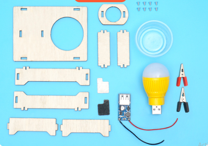 ชุดผลิตไฟฟ้าจากน้ำเกลือ