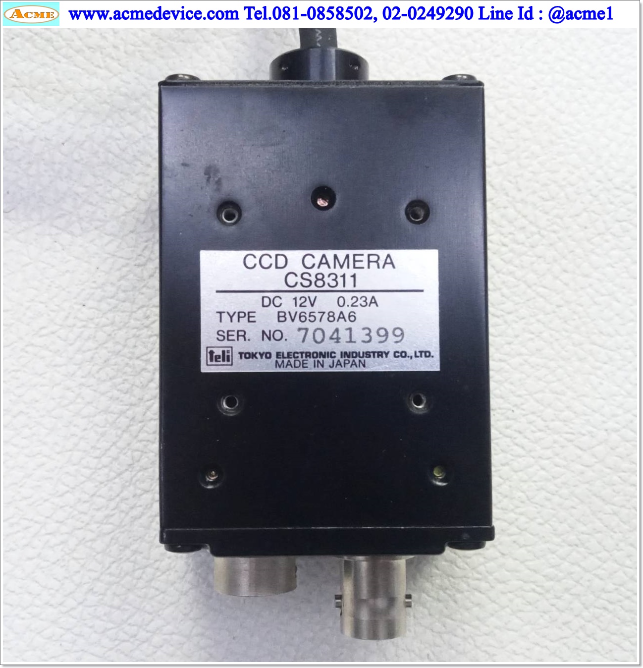 Camera Teli รุ่น CS8311