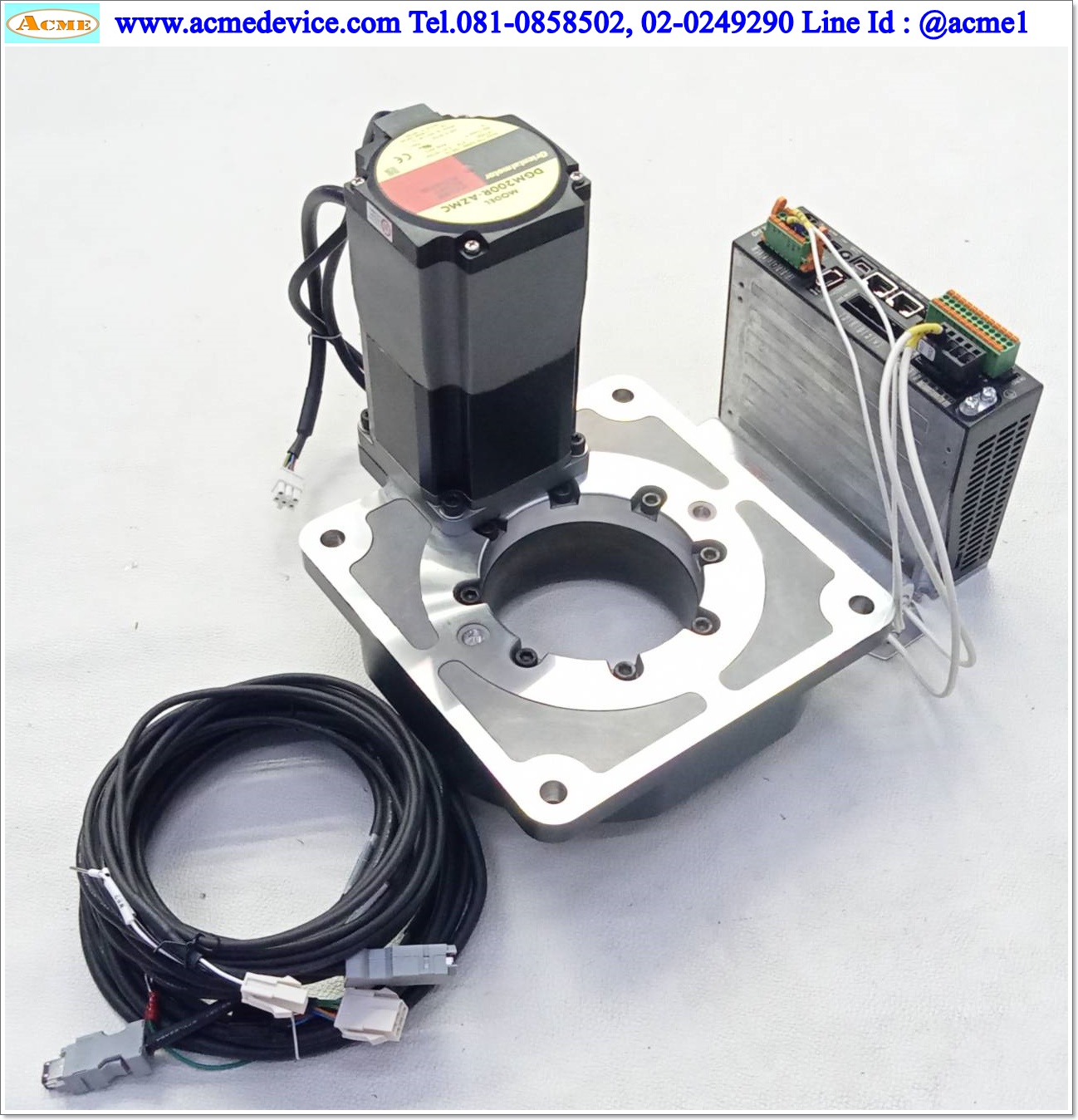 Closed Loop Stepper Oriental รุ่น AZD-CD & Motor Rotary Hollow, DGM200R-AZMC, Ratio 18:1, 1.27A, 200-240V