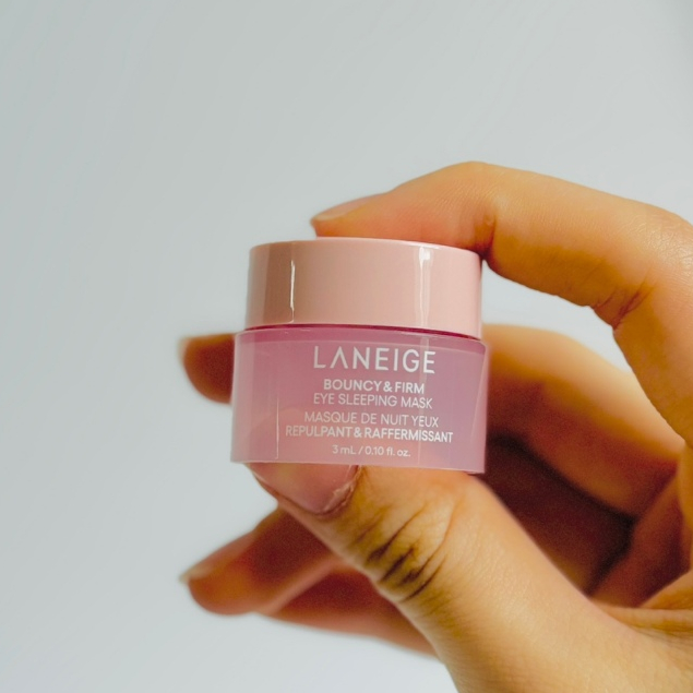 มาส์กรอบดวงตาลาเนจ Laneige Bouncy & Firm Eye Sleeping Mask 3 ml
