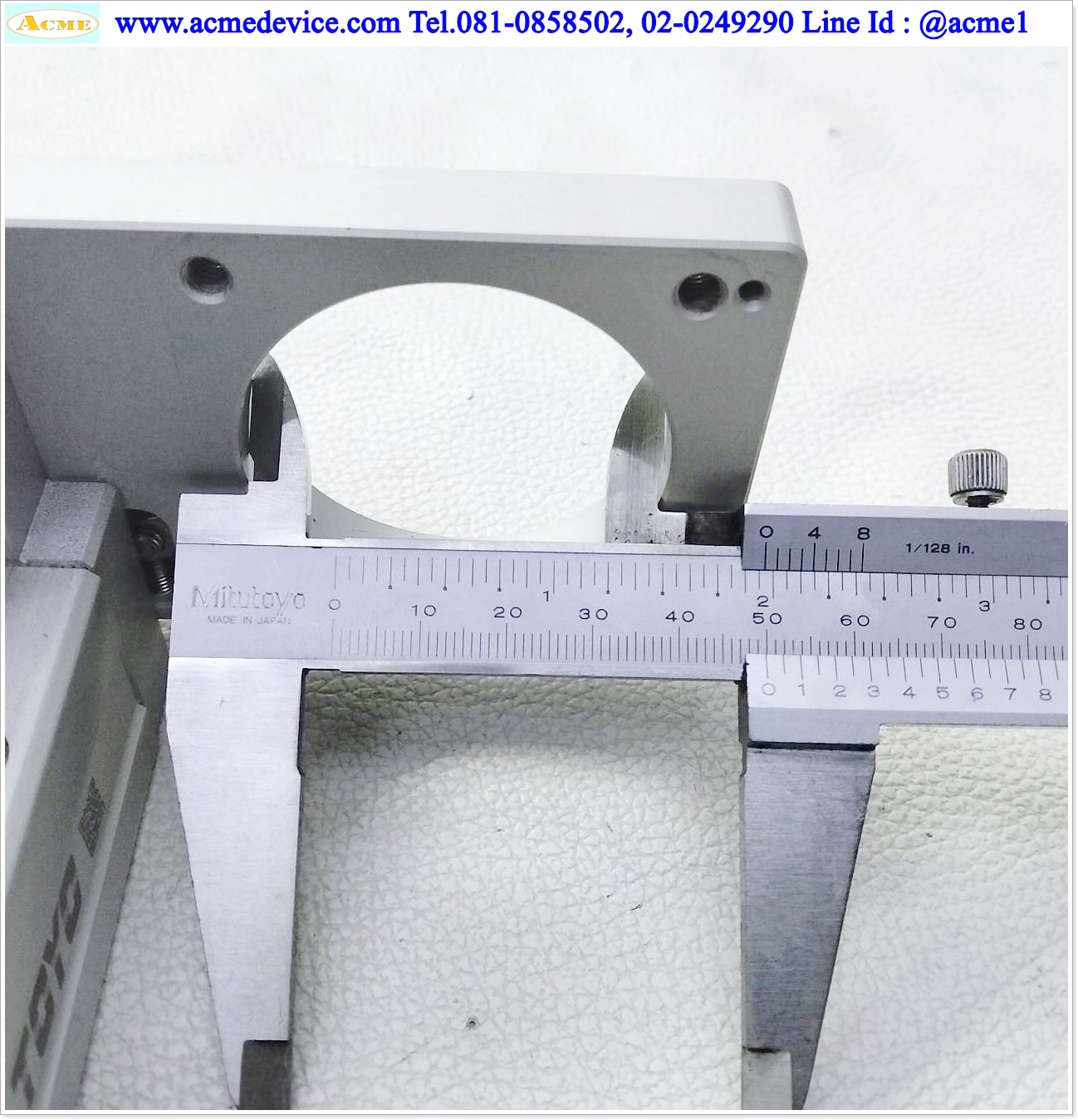 แกนสำเร็จรูป Ball Screw Toyo รุ่น GTH8-L20-550-K , ขนาด 80 x 810 mm., แกนโต 15 mm, Stroke 550 mm., Pit 20 mm.