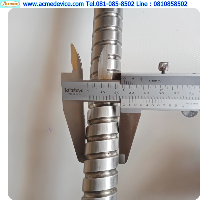 Ball Screw THK รุ่น KX10, แกนโต 25 mm x 775 mm, Stroke 580 mm, Pit 12 mm
