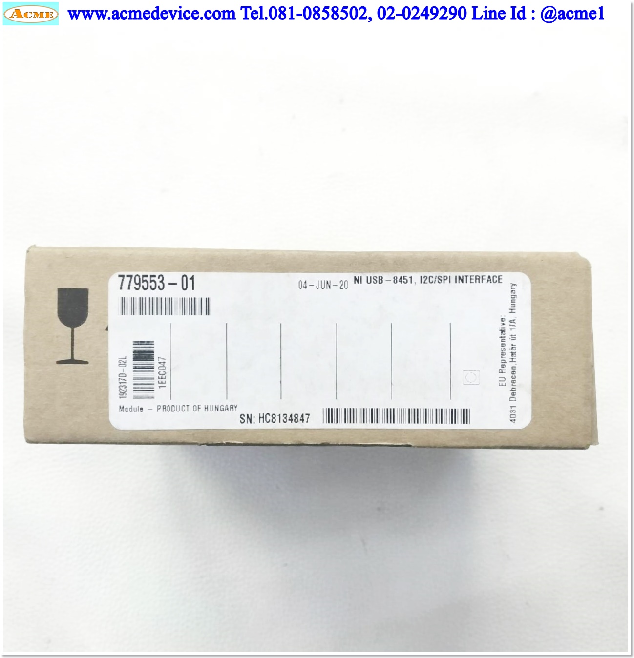 National Instruments รุ่น NI USB-8451, I2C/SPI Interface