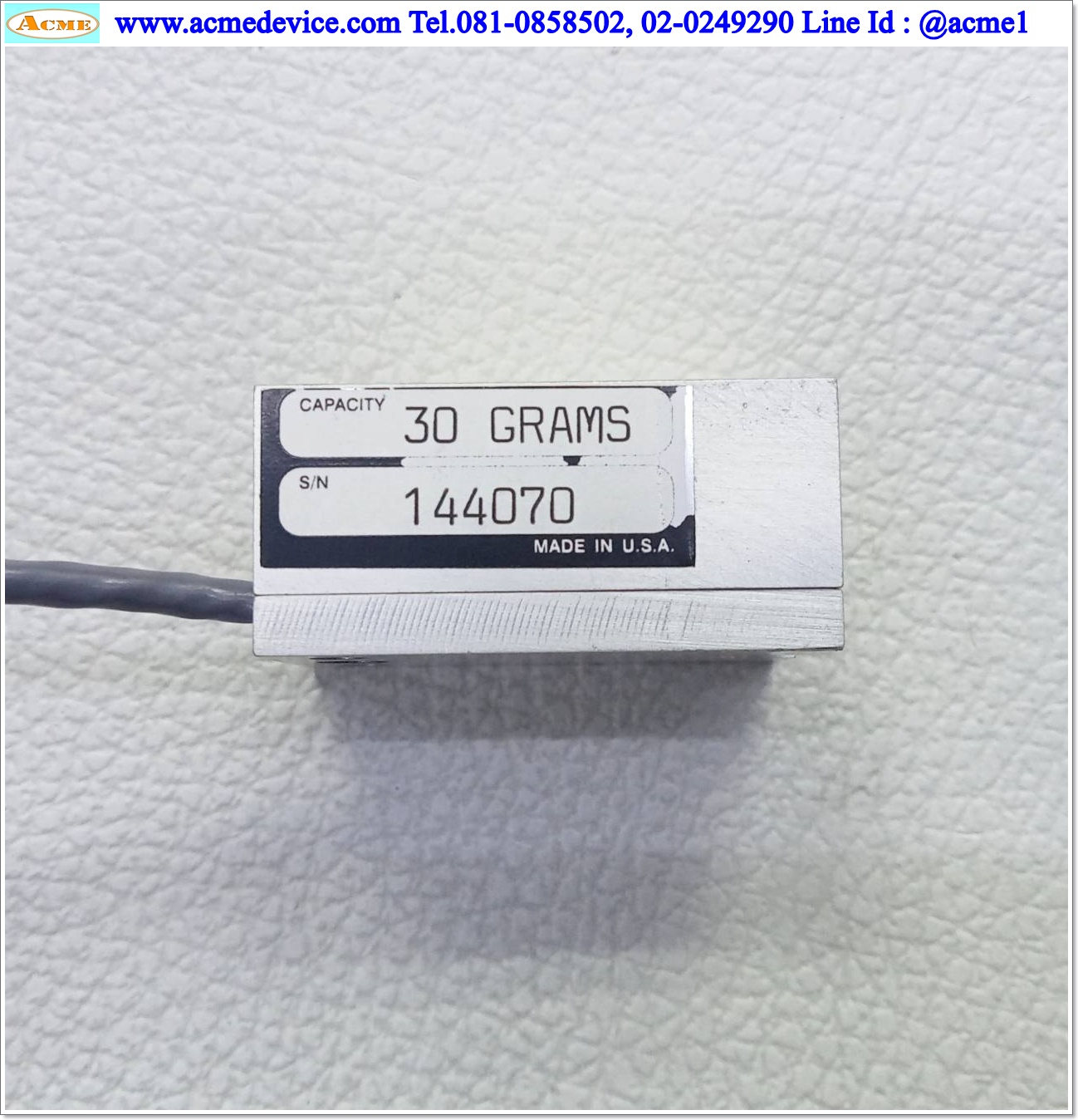 Load Cell Transducer Techingues, Capacity 30 Grams