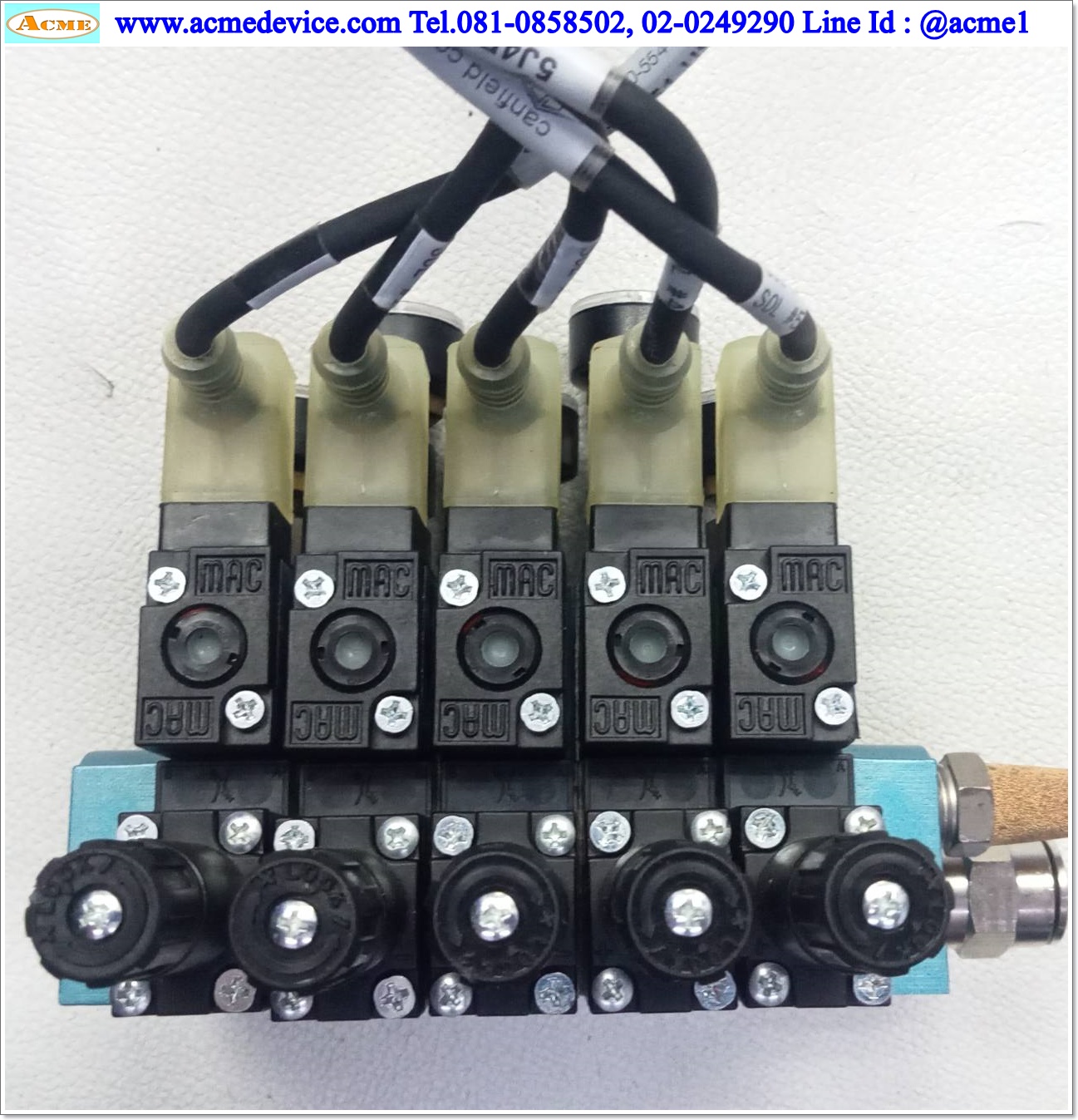 Solenoid Valve Mac รุ่น 45A-MAJ-DDAJ-1KJ (5), 24Vdc