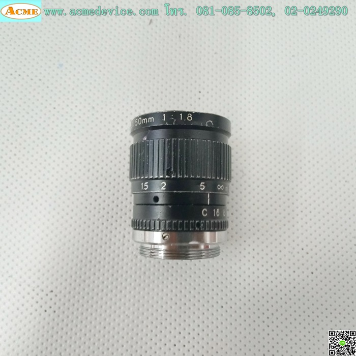 Lens Keyence รุ่น CV-L50, ขนาด 50 mm., 1:1.8