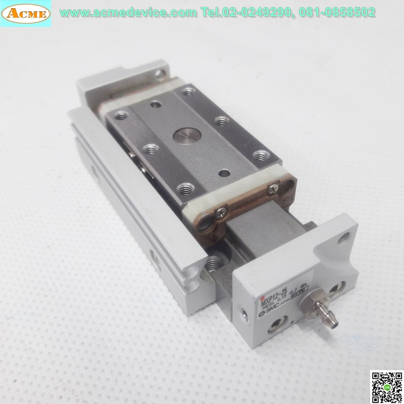 Air Cylinder SMC รุ่น MXP12-25C, bore 12 mm., stroke 25 mm.